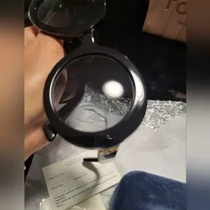 New Authentic Gucci round black 51mm black Gucci | Accessories | Authentic Gucci Round Black 5mm Black  main image 4